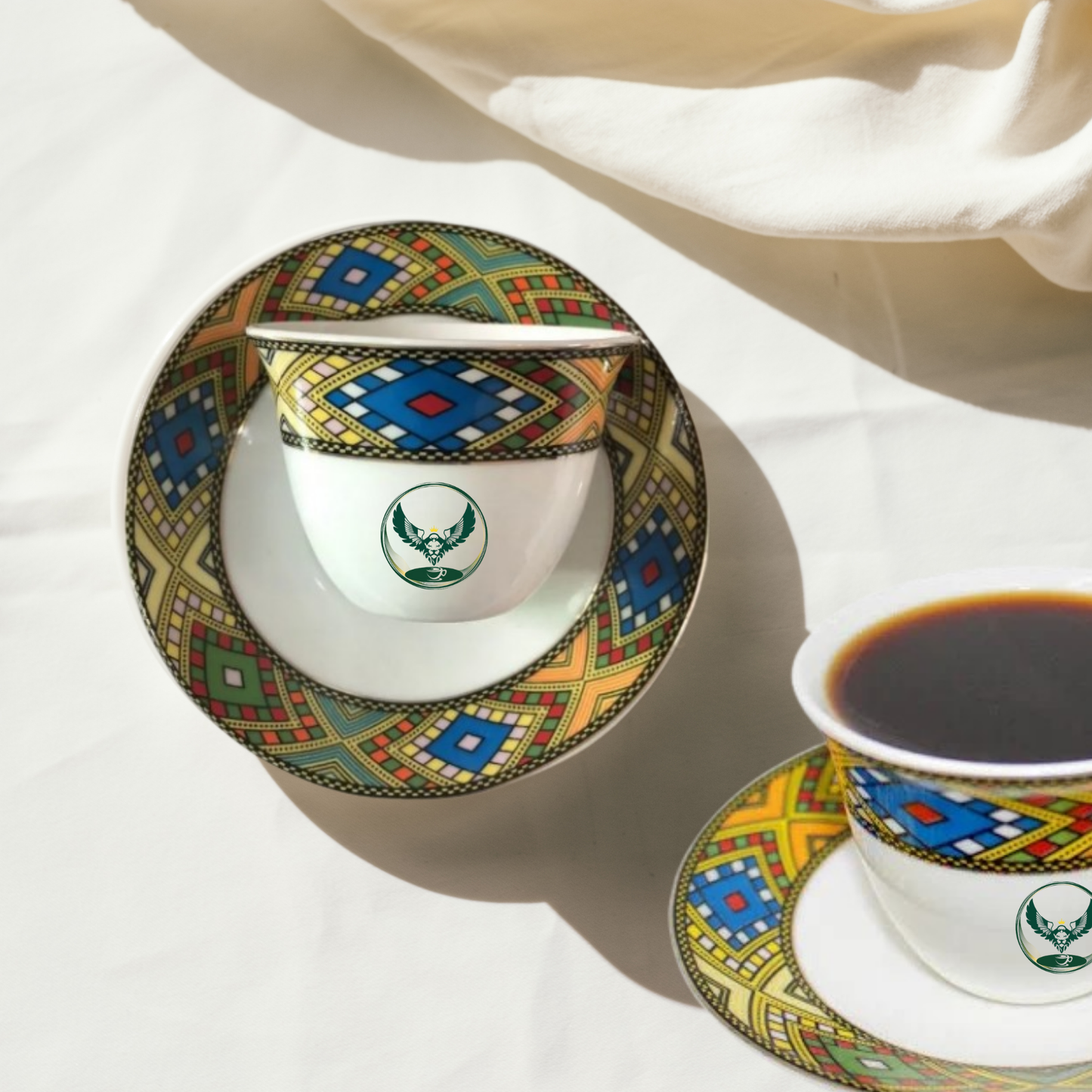 Ensembles de tasses et soucoupes à café expresso 