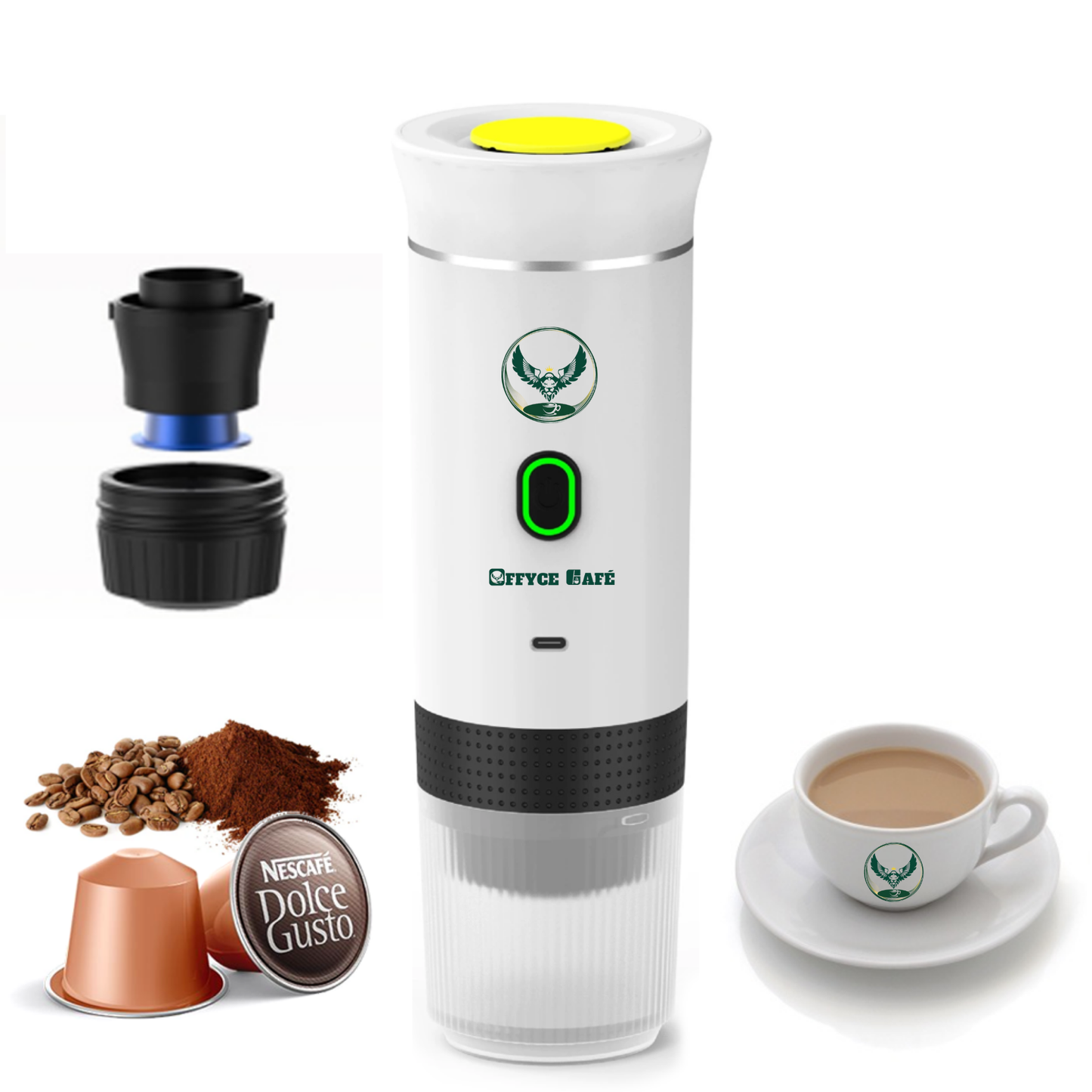 Electric Espresso Machine (White)