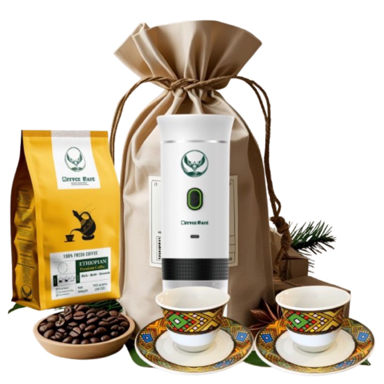 Bold White Gift Set