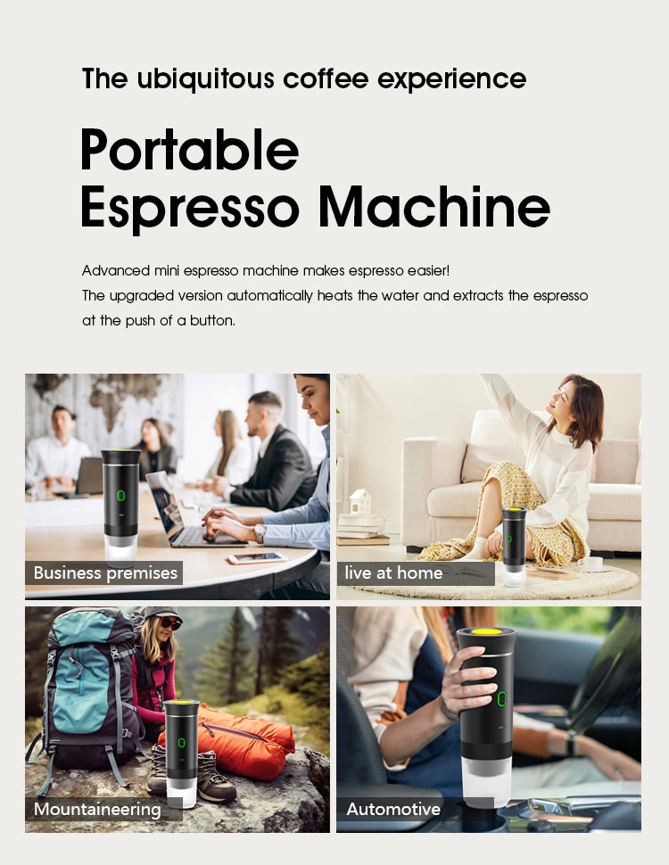 Electric Espresso Machine (Black)